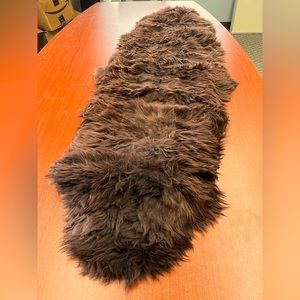 Genuine Sheepskin Rug - Chocolate